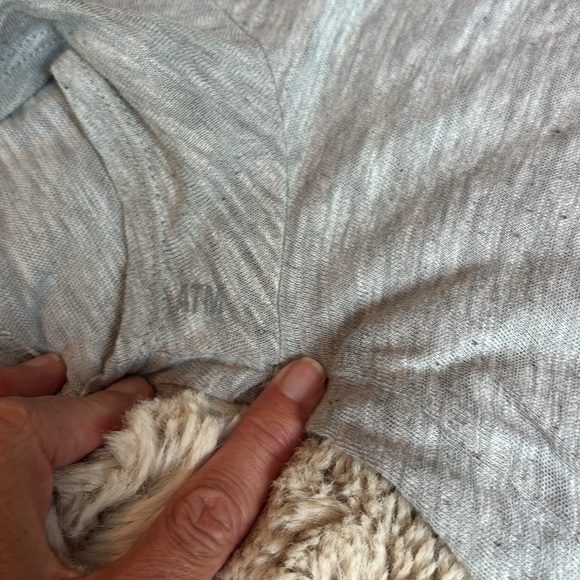 ATM Anthony Thomas Melillo Heather Gray Short Sleeve Tee - Picture 5 of 6